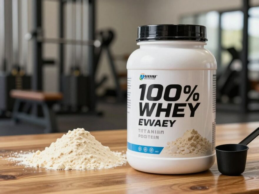 100% whey max titanium