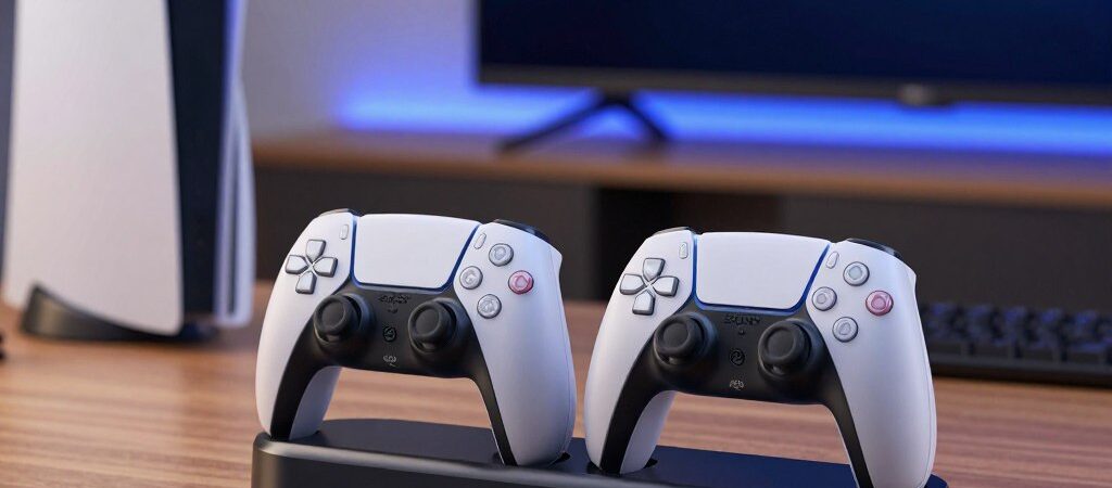 Base de carregamento controle PS5 Sony para recarregar rápido. 4 base de carregamento controle ps5 sony