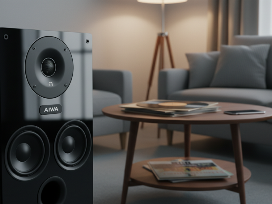 caixa de som speaker aiwa é boa 1 caixa de som speaker aiwa
